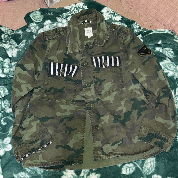 GAP Jackets & Blazers - GAP Camo Utility Jacket